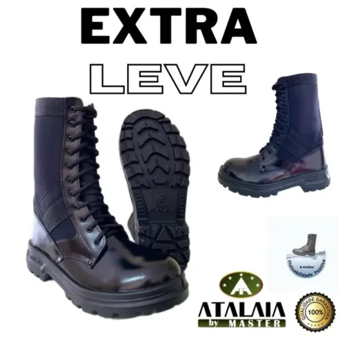 COTURNO EXTRA LEVE COM ZÍPER ATALAIA