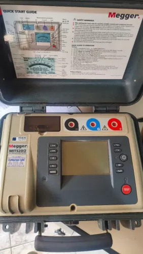 Megger MIT520/2 - Megôhmetro Digital 5 kV - Para Avaliação Técnica