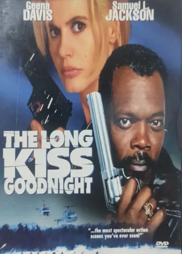 DVD Filme The Long Kiss Goodnight com Geena Davis e Samuel L. Jackson Original Importado