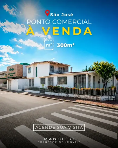 Ponto comercial de 300m² em localização estratégica no São José
