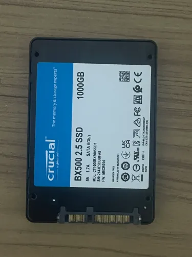 Sdd 1 tb funcionando perfeitamente