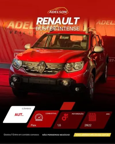 Renault Duster Intense 1.6 16V Flex AUT 2022