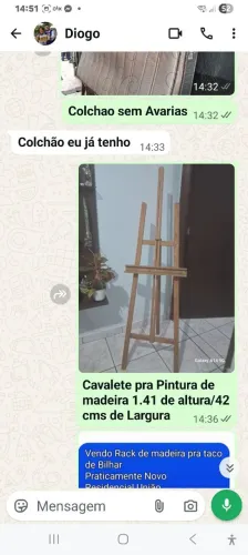 Cavalete pra Pintura