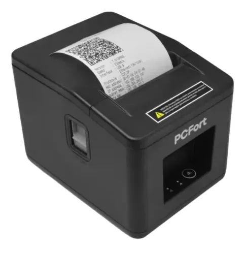 Impressora Não Fiscal Térmica de Cupom PCFort E200M V2 USB Ethernet