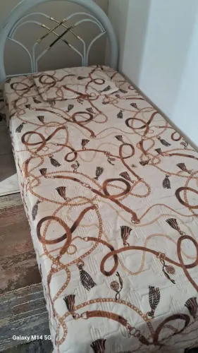 Cama Solteiro Estrutura de Metal