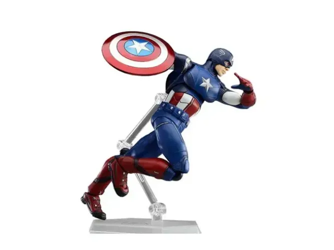 Capitão América 226 Figma Avengers (Original, completo e sem detalhes) Captain America