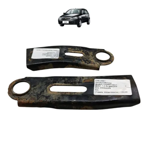 Par Suporte Inferior Radiador Gm Corsa 1.0 8v 2003 2004 2005