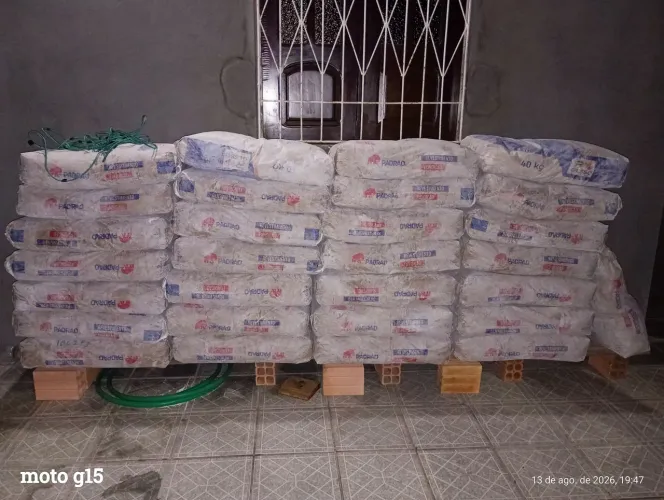 Vendo gesso sacas de 40kg