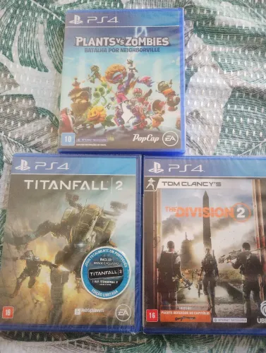 3 jogos de Ps4
