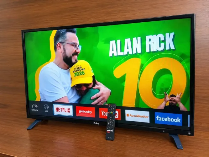 Smart tv de 50 pol perfeita