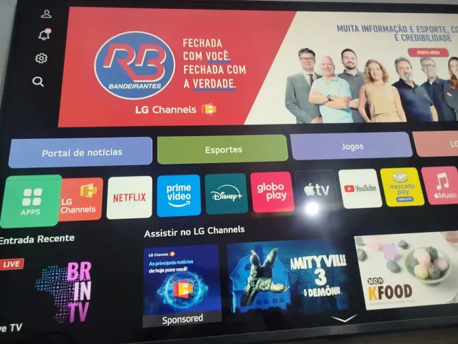 Tv 50 polegadas smart LG 4K Nanocell