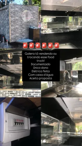 Food truck vendo ou troco