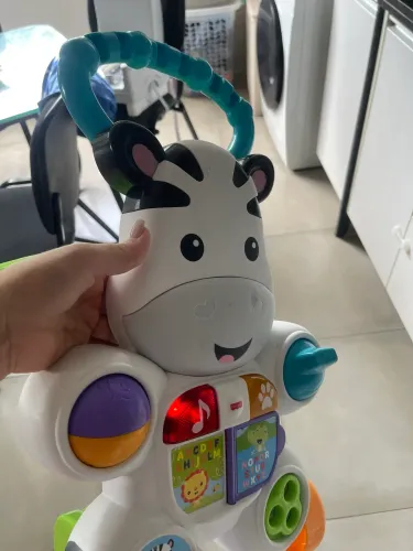 Andador Zebra Fisher Price