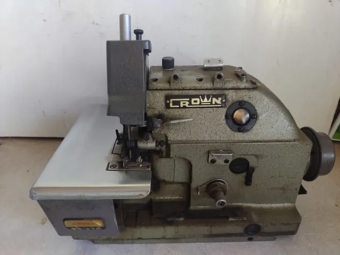 Máquina De Costura Interlock/overlock Crown Sk-615 Sem Teste