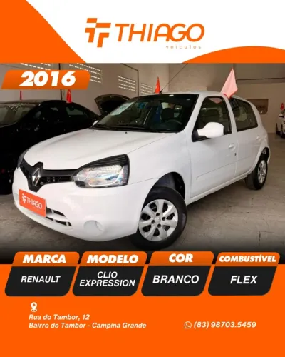 Renault Clio Rn/alize/expr./1.0 Hi-power 16V 5P 2016