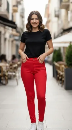 Calça Jeans Colorida
