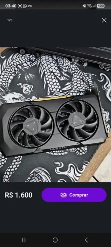 Placa de video RX 7600