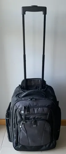 Mochila / mala carry-on com bolsa para notebook