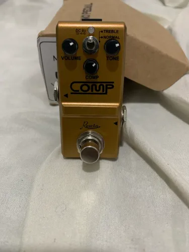 Pedal compressor guitarra