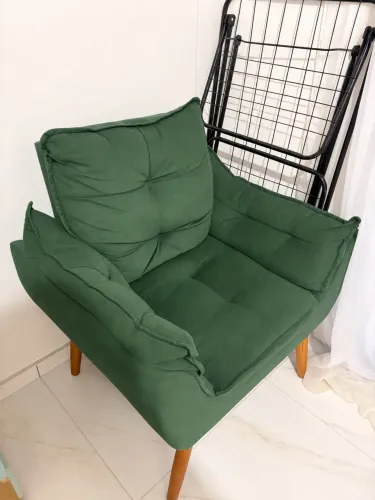 Cadeira verde musgo