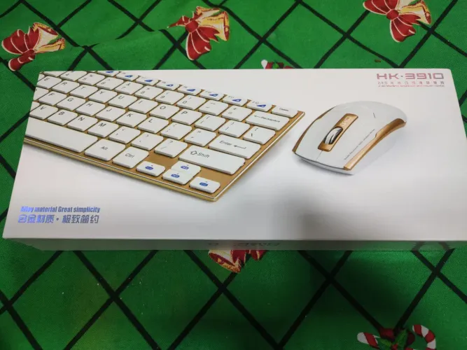 TECLADO HK-3910 2.4 G Wiriless Keyboard e Mouse