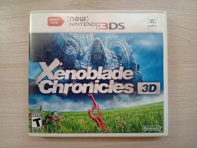 Xenoblade Chronicles 3D para NEW NINTENDO 3DS - COMLPLETO IMPECÁVEL - AMERICANO