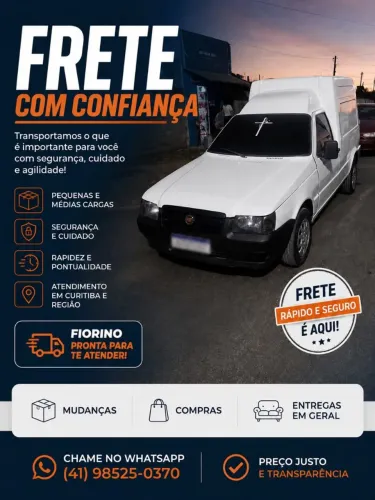 FRETE E VIAGENS, RAPIDO E FACIL!!!