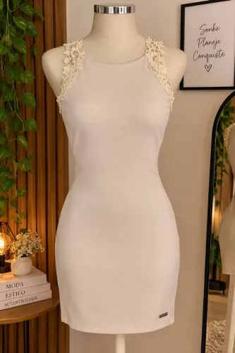 Vestido tchica curto p