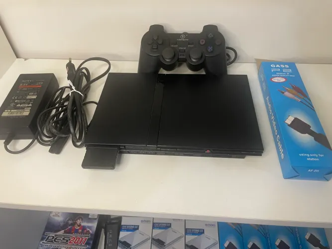 PlayStation 2 Slim leitor funcionando - Envio OLX Pay