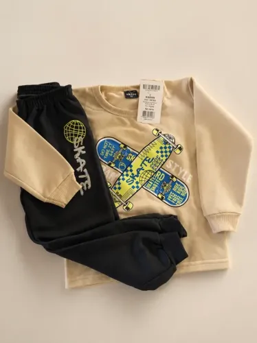 Conjunto Infantil Urban Skate Style - Moletom + Calça tam 4
