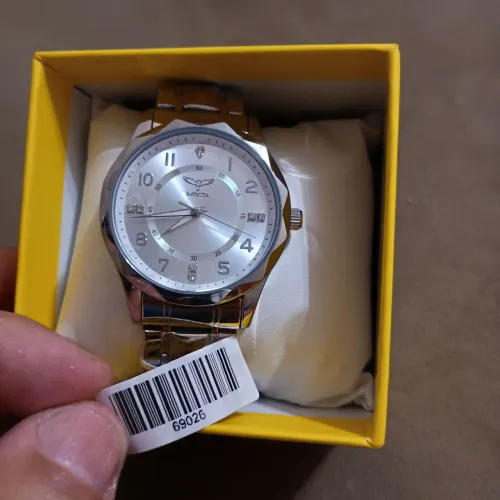 Invicta 69026 Novo nunca usado prateado