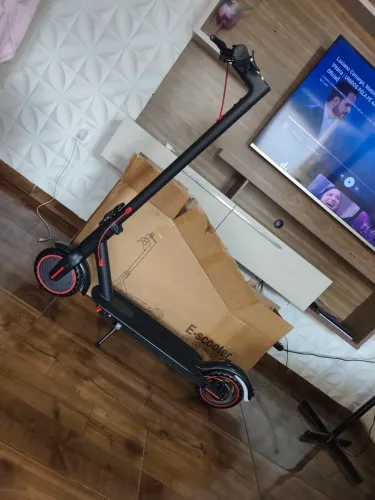 patinete elétrico zerado ainda plástico nunca usado 