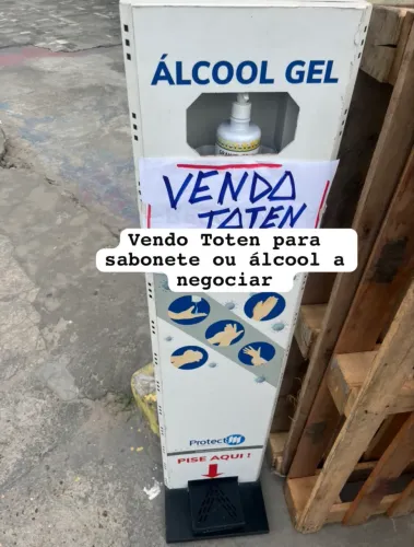 Toten de Limpeza e higienização das mãos 