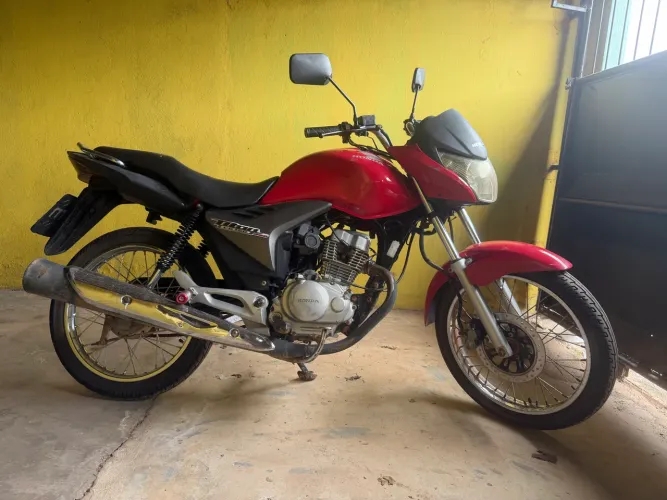Honda CG Titan 150 ESD Vermelha, 2009/2009, Doc. em dias.