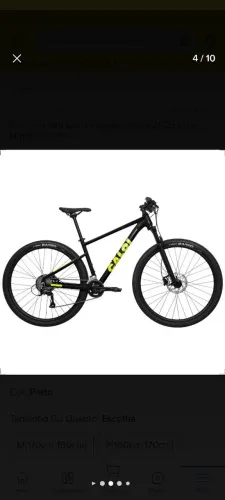 Bicicleta Mtb Caloi Explorer Sport 2025 Freio Hidráulico 16v aro 29 com suporte vide fotos