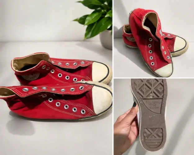 All star vermelho número 35 original