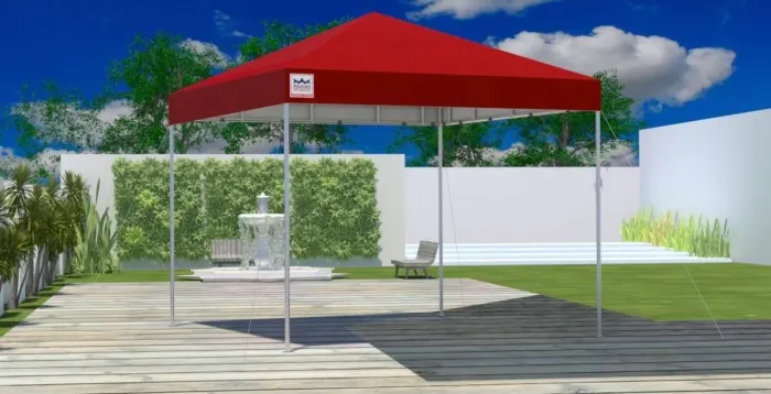 Tenda 3 x 3 Nova Sem Uso Gazebo Vermelho