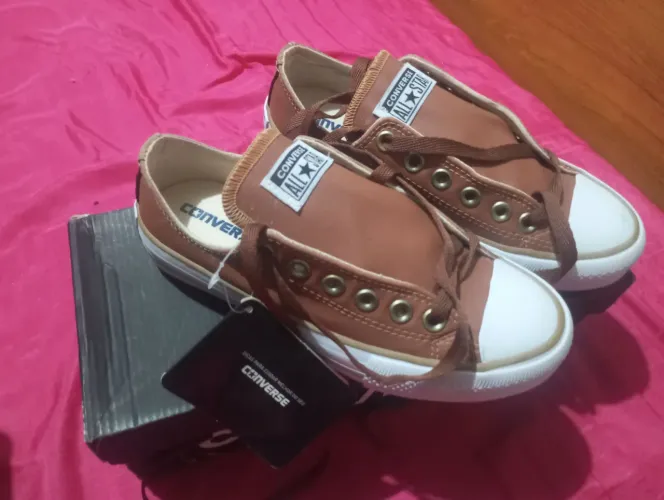 All star converse original cor marron