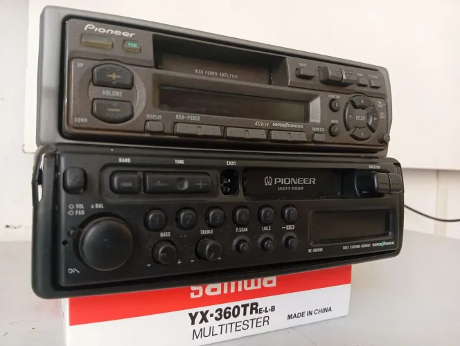 2 toca fitas Pioneer ( KEH -P3850 + KE 2800QR ).