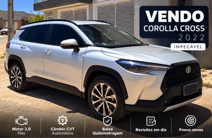 Toyota Corolla Cross XRE 2.0 16V Flex AUT 2022