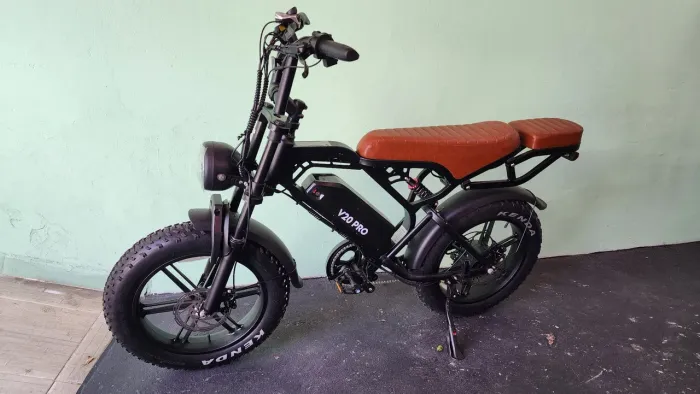 Bicicleta elétrica V20 PRO zerada com todos os acessórios e nota fiscal