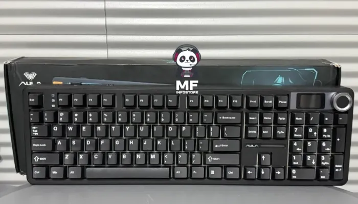 Teclado Mecânico 100% Aula F108 Pro Sem Fio - NOVO