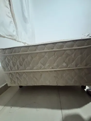 Cama + colchão de solteiro