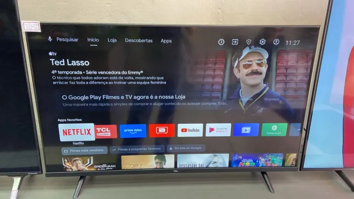 Smart Tv TCL 43 polegadas sistema Android+comando de voz
