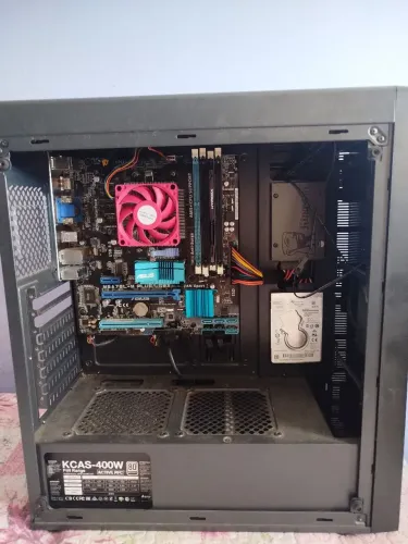 PC Gamer Antigo p/ Peças com Gabinete RGB