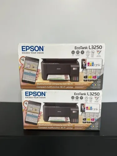 Impressora Multifuncional Epson EcoTank L3250 Wi-Fi ? NOVO - FAZEMOS ENTREGA