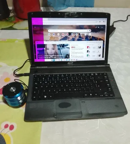 Notebook Acer Aspire Completo - Teclado e Fonte Novos