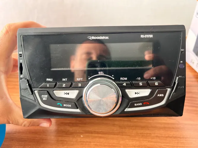 Som Automotivo Roadstar RS-3707BR Double Din (2din) Bluetooth e USB