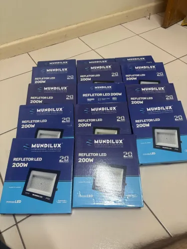 REFLETOR LED 200W 65000K MUNDILUX 18000LM 