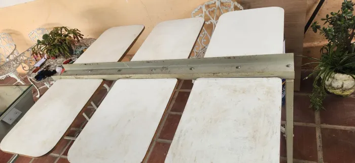 Mesa 6 berços para serigrafia. 